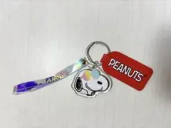 【値下！新品未使用品】PEANUTSスヌーピーキラキラストラップ