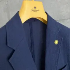 サルトリオ（キートン傘下）春夏 シアサッカージャケット 48（M〜L相当