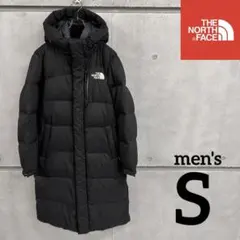 ノースフェイス　ダウンコート　ブラック　メンズS
