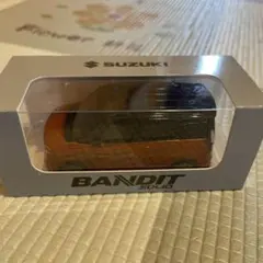 非売品　スズキ　ソリオバンディット BANDIT ミニカー　オレンジ×ブラック