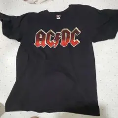 AC/DC ロゴ Tシャツ M 黒
