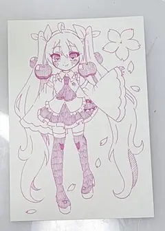 ポストカードイラスト ファンアート
