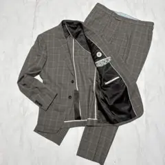 person's for men セットアップ　スーツ　カノニコ　チェック　A6のサムネイル