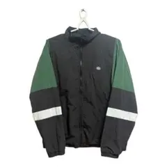 Discus ナイロン　ジャケット　テック　ゴールコア　ブラック　グリーン