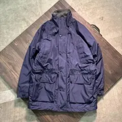 7W5 OLD UNIQLO ブルゾン　ジャケット　 ネイビー　L ゴア　古着