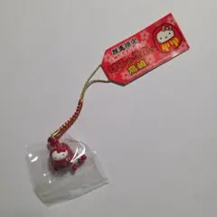 ハローキティ ストラップ　高崎　だるま