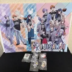 くら寿司×にじさんじ　ヒロアカ　コラボクリアファイル　缶バッジ＆めじるしチャーム