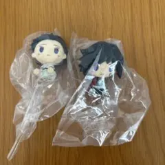 【ちょこのっこ】冨岡義勇　狛治　セット　鬼滅の刃 一番くじ 雷の兄弟