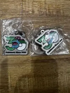 ポケモン 30周年 メタルチャームマスコット　フシギバナ×2