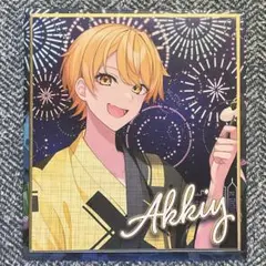 AMPTAKxCOLORS あっきぃ 夏 Summer 色紙 アンプタック