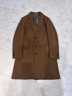 未使用　ブウランチェスターコート　メンズメルローズ　MEN'S MELROSE