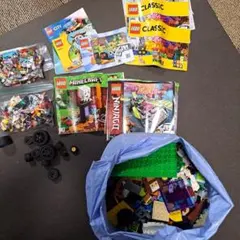 LEGOセットとミニフィギュア多数