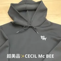 【超美品✨️】CECIL Mc BEE フード付きパーカー ロゴ刺繍 セシル