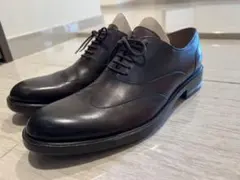 GUCCI ダークブラウン ウィングチップ ビジネスシューズ