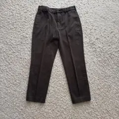 UNIQLO ユニクロ　スマートアンクルパンツ チェック柄 ブラウン S