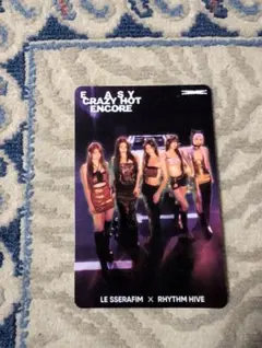 LE SSERAFIM 東京ドーム 限定 リズムハイブ トレカ