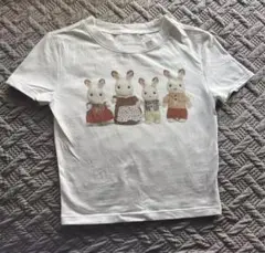 【即買い○】 シルバニアファミリー Tシャツ 半袖 ニット y2k 韓国