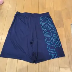 UNDER ARMOUR ネイビー ハーフパンツ XL