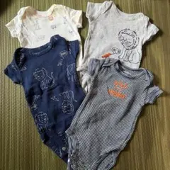 Carter's ロンパース 4枚セット 新生児用のサムネイル
