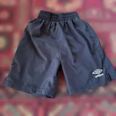 umbro ブラック ハーフパンツ 130