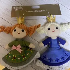 新品タグ付き　ぬいぐるみチャーム　アナ雪　ファンタジースプリングス　ディズニー