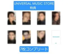 ENHYPEN THE SIN:VANISH ユニバ特典 7枚 コンプリート