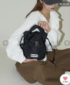 OUTDOOR PRODUCTS ベルト付きパデッドトートバッグ XS限定展開