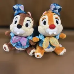 チップとデール ぬいぐるみバッジ 東京ディズニーシー25周年