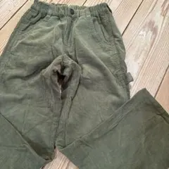 オリーブグリーン コーデュロイ 長ズボン