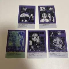 柱展 柱百景 フレーズカード 胡蝶しのぶ 5枚セット