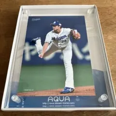 中日ドラゴンズ 梅津晃大選手記念フォトフレーム AQUA