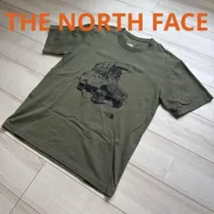 ノースフェイス THE NORTH FACE メンズTシャツ グリーン Lサイズ