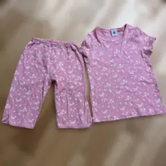 PETIT BATEAU パジャマ 上下セット 花柄 116cmのサムネイル