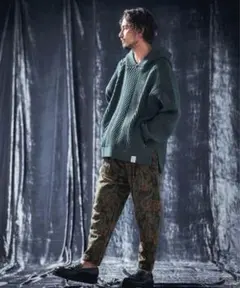 【定価1.9万円】ANGENEHM Shaggy ペイズリー　バルーンパンツ