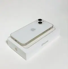 iPhone 13mini 256GB 本体 スターライト（ほぼ美品）