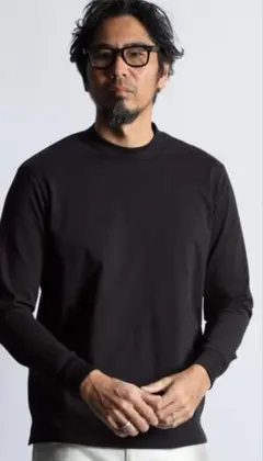 ダファー　コットン100 長袖Tシャツ　カットソー 2枚組　ブラック グレーのサムネイル