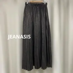 JEANASIS ラメプリーツスカート サイズF