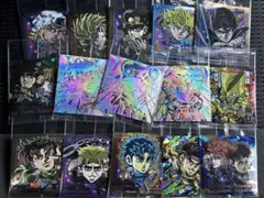 ジョジョ　ウエハース　jjr 5thレア　15枚セット　ジョセフ　承太郎　str