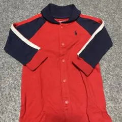 新品 ラルフローレン ロンパース カバーオール 9M 75cm