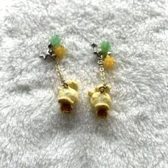 ディズニーリゾート ポップコーンピアス(ドナルド)