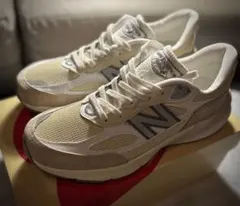 New Balance M990SS6 26.5cm ベージュ/ホワイト