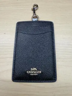 COACH パスケース 定期入れ ブラック
