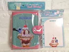 パペットスンスン シールバインダー アイスクリーム＋シール台紙リフィル10枚付