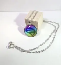 ポケモン　メガストーン　ペンダント　ネックレス　シルバー