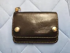 トラッカーウォレット　レザー　アージェントグリーム　クライミー