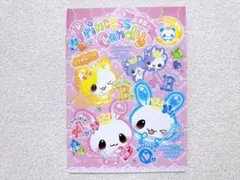 プリンセスキャンディ B6交換ノート 平成 레트로 キャラクター Y2K 複数人用