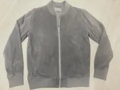 ZARA MAN ボンバージャケット フェイクスウェード調　ブラック Mサイズのサムネイル