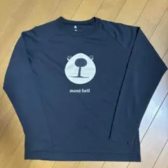 mont-bell クマプリント 長袖　Tシャツ 150 モンベル　ロンT