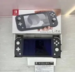 【未使用に近い】　Nintendo Switch Lite グレー 即発送