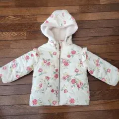 花柄フード付きジャケット 95cm以下
